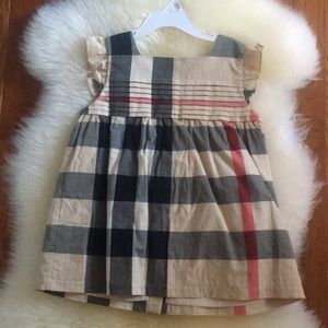 Burberry kids check top